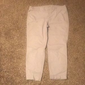 Gray pixie pants